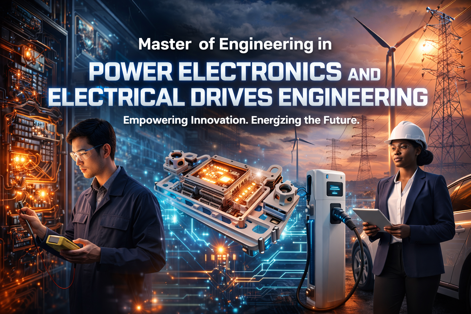 Master of Engineering in Power Electronics and Electrical Drives Engineering